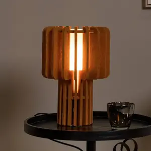 Lucide ROLLO - Tafellamp - 1xE27 - Terracotta pas cher