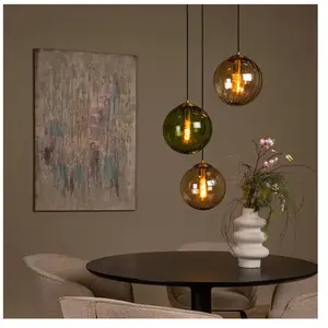 Lucide MONSARAZ - Suspension - Ø 35 cm - 3 x E27 - VertVendu paramazon