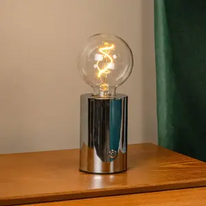 Lucide VIVO - Oplaadbare Tafellamp - Accu/Batterij - Ø 8 cm - LED Dimb...Vendu paramazon