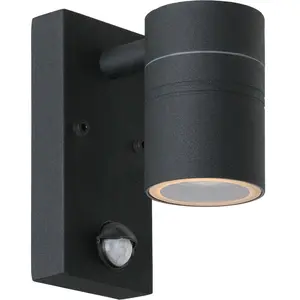 Lucide ARNE LED-Applique d'extérieur avec Détecteur Métal H16cmVendu parbol
