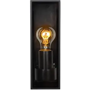 Lucide DUKAN-Applique d'extérieur Verre H25.8cm pas cher