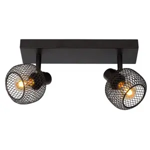 Lucide MAREN-Spot/Plafonnier Métal 2 lumières L36cm pas cher