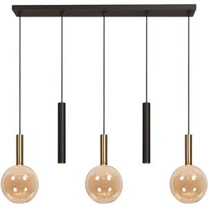 Lucide JOSIANE - Hanglamp - 3xG9 - Amber | Vibes pas cher