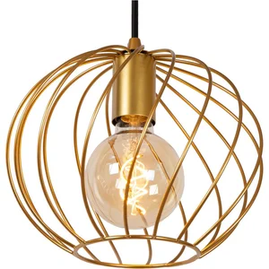 Comparateur de prix : Lucide DANZA - Suspension - Ø 25 cm - 1xE27 - Or Mat/Laiton
