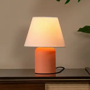 Lucide MACIA - Tafellamp - 1xE14 - Terracotta pas cher