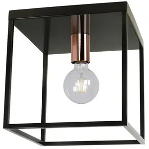 Lucide ARTHUR-Plafonnier Métal L25cm