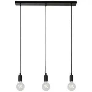 Lucide FIX MULTIPLE - Suspension - Noir pas cher