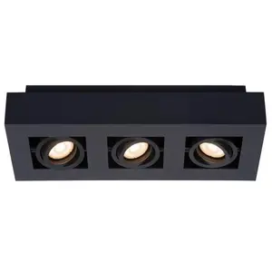 Lucide XIRAX-Spot/Plafonnier 3 lumières L36cm pas cher