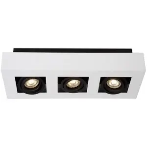 Lucide XIRAX-Spot/Plafonnier 3 lumières L36cm pas cher