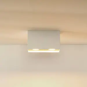 Lucide BODI - Spot plafond - 2xGU10 - Blanc pas cher