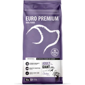 Euro Premium Giant Adult poulet, riz pour chien - 15 kg pas cher