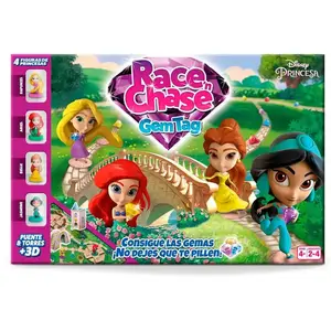 Shuffle Race N Chase Princesses pas cher