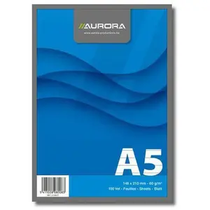 Aurora Schrijfblok - A5 - 100 Vel - 60gr - Lijn- 10 stuks pas cher