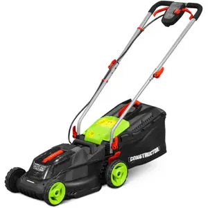CONSTRUCTOR Tondeuse à gazon 40V (2x20V) 34 cm - Sans batterie