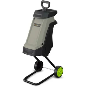 GREATLAND Broyeur de végétaux électrique 2400W - Sac 40 litres - Avec roues pas cher