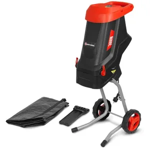 Elem Garden Technic Broyeur de végétaux électrique 2600W avec sac récu...