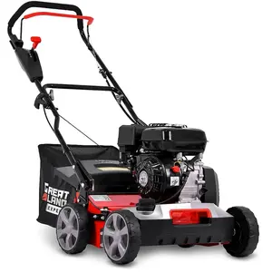 Greatland Scarificateur Ã©mousseur thermique 212cc - Largeur de travail 40cm pas cher