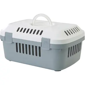 Savic Transport discovery compact - koudgrijs 49X33X24CM - reisbench kleine dieren pas cher