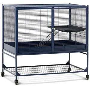 Savic Royal Suite Single Unit 100, bleu marine, cage principale, 99,8 x 63,2 x 99 cm pour petits animaux pas cher