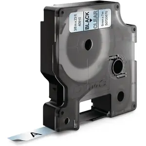 DYMO Police bande 9 mm 7 m Transcend/Noir pas cher