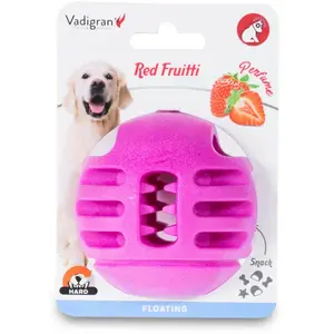 VADIGRAN Balle en TPR pour Chien Red Frutti 8 cm pas cher