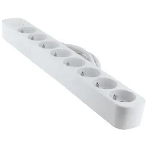 Multiprise - CHACON - 8 x 16 A - Avec interrupteur - Câble 15 m