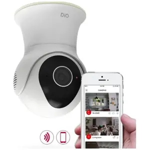 Caméra hd rotative extérieure wifi - dio pas cher