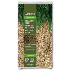 AGROFINO TAGMISC60 Paillis de Miscanthus - 10/40 60 L - Agr pas cher