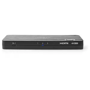 NEDIS Convertisseur HDMI  - Prise USB-C  - 2 entrées HDMI  - 4 ports U... pas cher