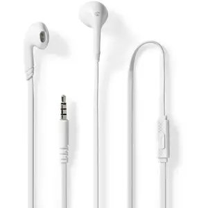 Comparateur de prix : Nedis Casque avec câble | 3.5 mm | Longueur de la corde : 1.20 m | Mic...