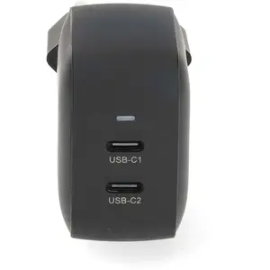 Comparateur de prix : Nedis Chargeur mural 35W 2 ports USB-C GaN - Noir