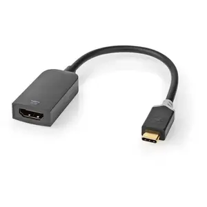 Nedis - Adaptateur vidéo - 24 pin USB-C mâle pour HDMI femelle - 20 cm...