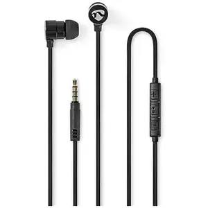 Comparateur de prix : Nedis HPWD5020BK - Écouteurs avec micro - intra-auriculaire - filaire ...