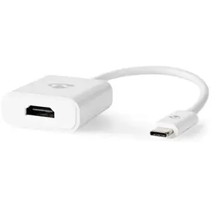 Nedis - Ultra High Speed - adaptateur vidéo - USB-C mâle droit pour HD...