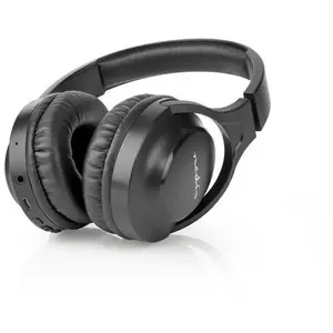 Nedis Casque sans fil Bluetooth® Haute qualité Casque arceau Noir pas cher