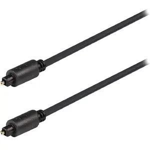 Konig König optische kabel TosLink male - male 2,00 m zwart pas cher