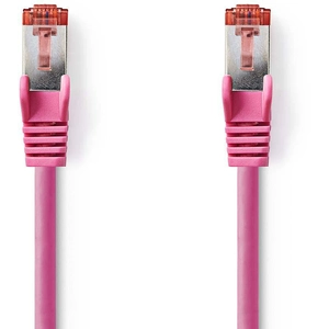 Nedis CAT6 Netwerkkabel - RJ45 Male - RJ45 Male - S/FTP - 10.0 m - Rond - LSZH - Roze - Envelop pas cher