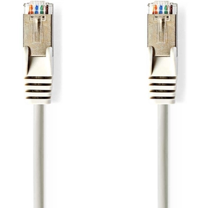 Nedis - Câble Cat 5e - SF/UTP - Mâle RJ45-30 m - Rond - PVC - Gris pas cher