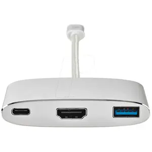 Nedis USB Multi-Port Adapter - USB 3.2 Gen 1 - USB-C Male - HDMI Outpu... pas cher