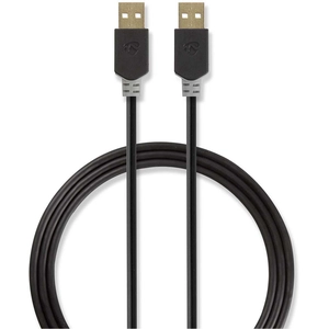 Comparateur de prix : Nedis Câble USB 2.0 A mâle - A M acho 2.0 m Anthracite