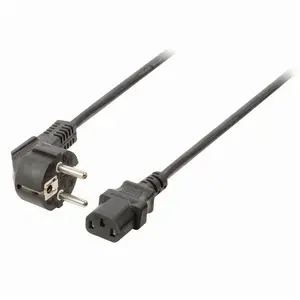 NEDIS Power Cable - Schuko Male Angled - IEC-320-C13 - 5.0 m - Noir