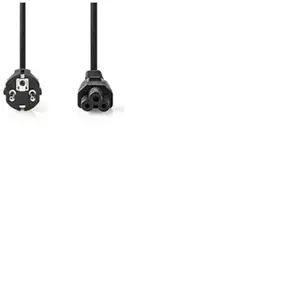NEDIS Power Cable - Schuko Male - IEC-320-C5 - 2.0 m - Noir pas cher