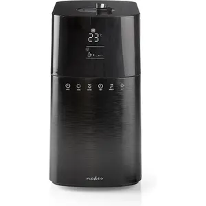 Nedis Nedis HUMI130CBK Humidificateur 6 L Hygromètre Télécommande Noir pas cher