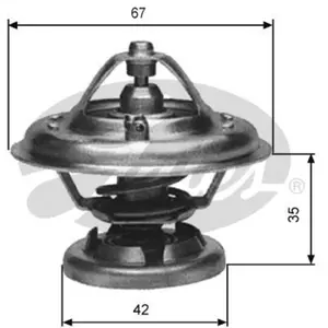 Gates Thermostaat koelvloeistof pas cher