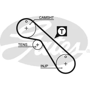 GATES Courroie de distribution pour LANCIA: Thema & FIAT: Croma & RENA...Vendu paroscaro