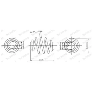 MONROE Ressort de suspension pour OPEL: Insignia & VAUXHALL: Insignia ...Vendu paroscaro
