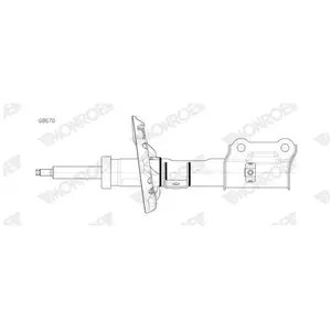 MONROE Amortisseurs pour HYUNDAI: i30 & KIA: Ceed (Ref: G8670) pas cher