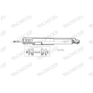MONROE Amortisseurs pour SUZUKI: Ignis (Ref: G1470) pas cher
