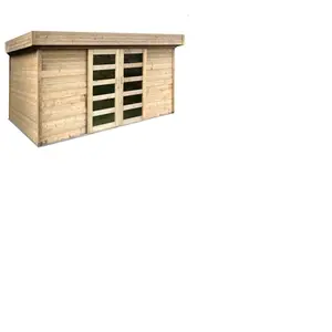Solid Abri de jardin Stockholm 28 mm autoclave 36 x 24 m
