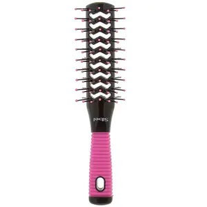 Sibel Tunnel Vented Double Brush Pink Nylon pas cher